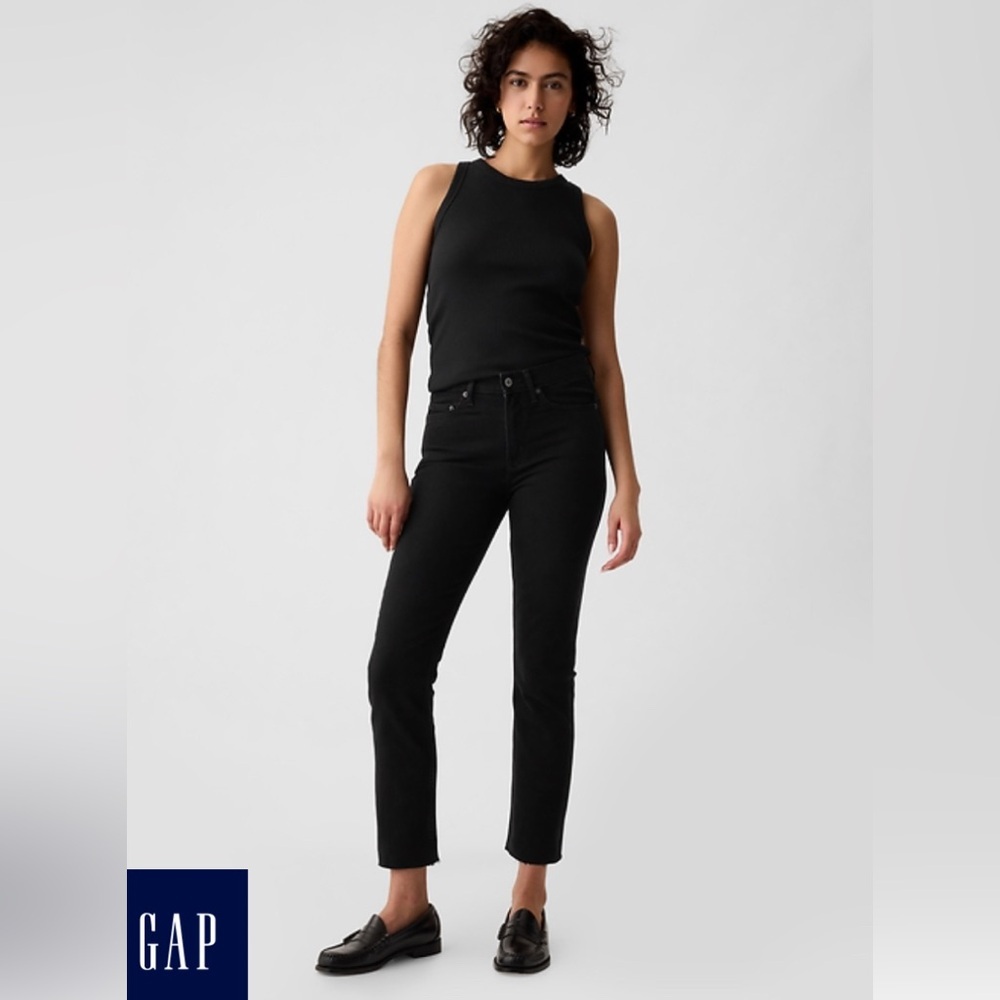 New GAP Women's Black Slim Jeans‎ Size 29